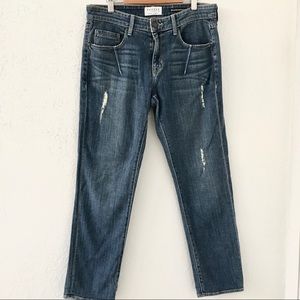 Parker Smith relaxed straight distressed jeans